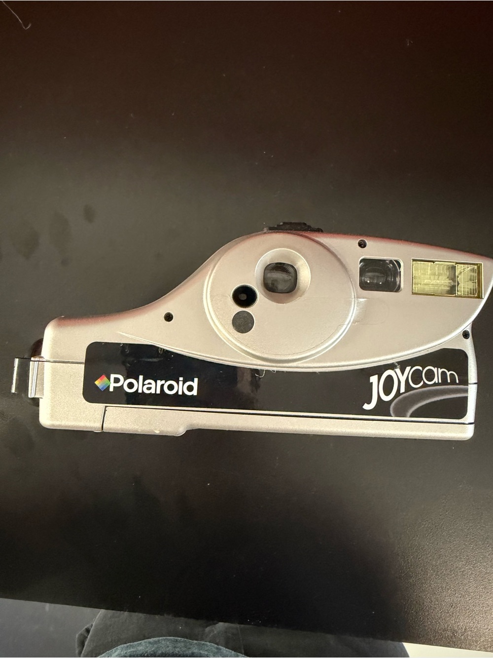 Polaroid JOYCam Camera in Silver and Pink Accent
